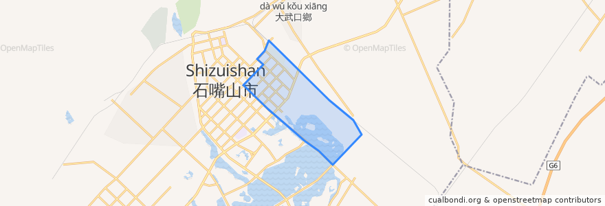 Mapa de ubicacion de Renminlu Subdistrict.