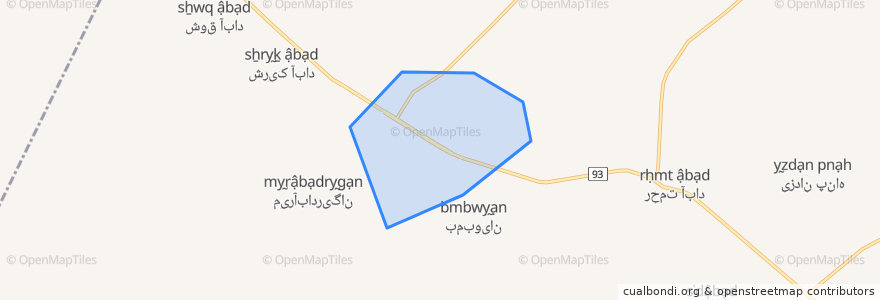 Mapa de ubicacion de Rigan.