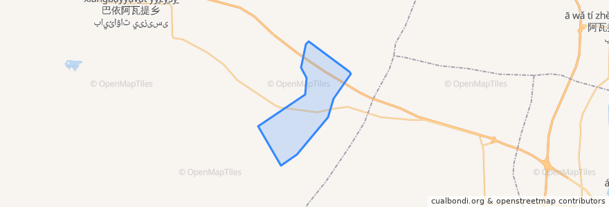 Mapa de ubicacion de 塔吉克阿巴提.