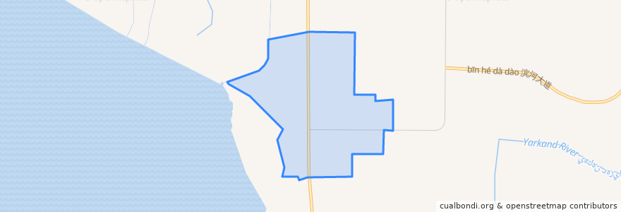 Mapa de ubicacion de 永安坝街道.