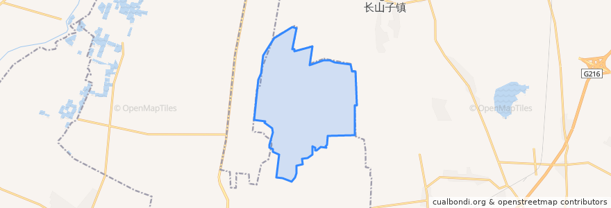 Mapa de ubicacion de 青格达湖乡.