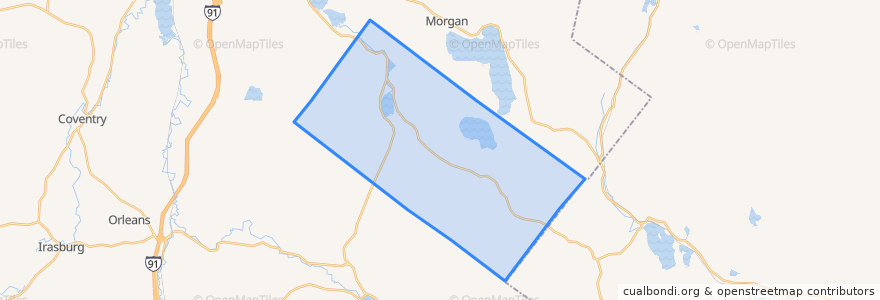 Mapa de ubicacion de Charleston.