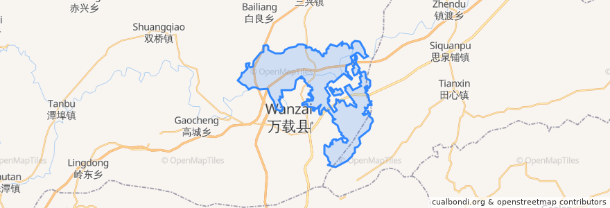 Mapa de ubicacion de Efeng.