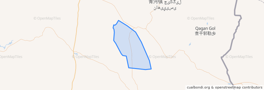 Mapa de ubicacion de 阿格达拉镇 اقدالا قالاشىعى.