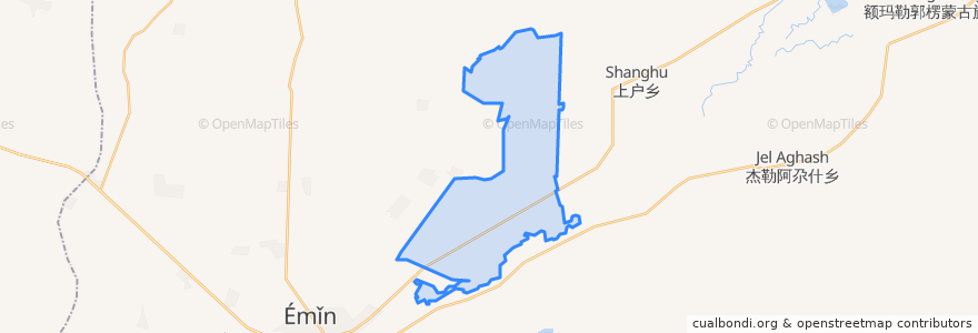 Mapa de ubicacion de 阔什比克良种场 كوشبيكە سورتتى تۇقىم الاڭىنداعى.