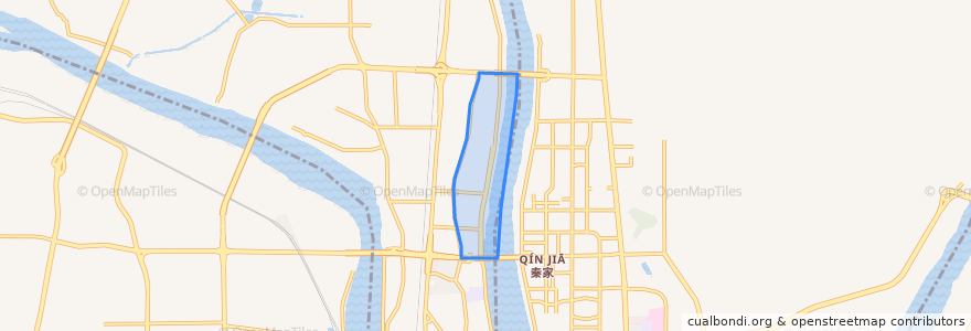 Mapa de ubicacion de Jinxiu Subdistrict.