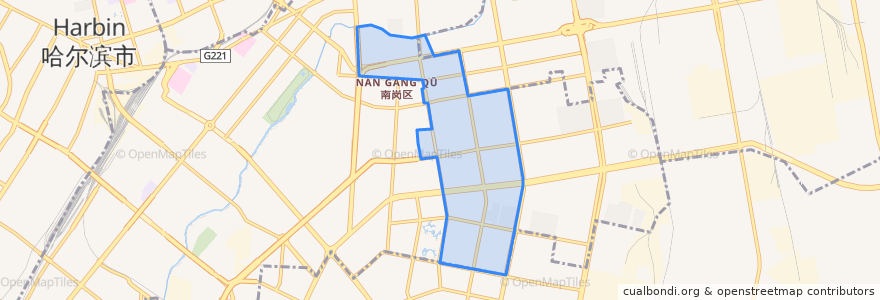 Mapa de ubicacion de 先锋路街道.