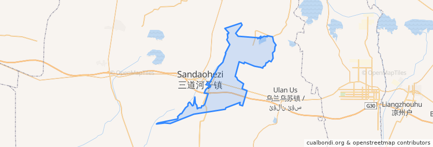 Mapa de ubicacion de 金沟河镇.