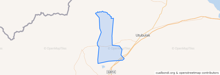 Mapa de ubicacion de 查干库勒乡 شاعانكول اۋىلى ᠴᠠᠭᠠᠨ ᠭᠣᠤᠯ ᠰᠢᠶᠠᠩ.