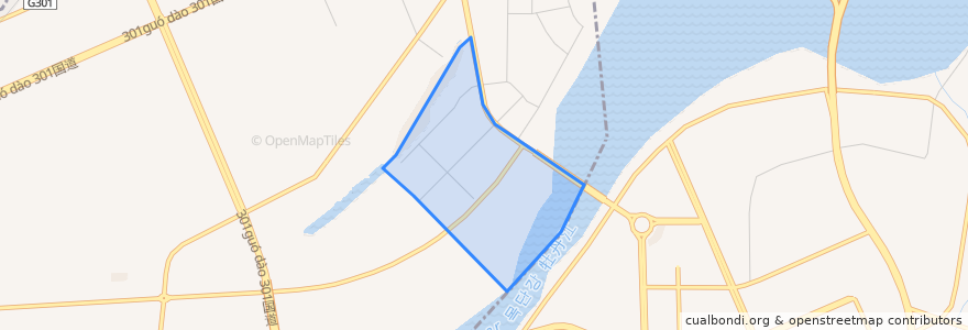 Mapa de ubicacion de 江滨街道.