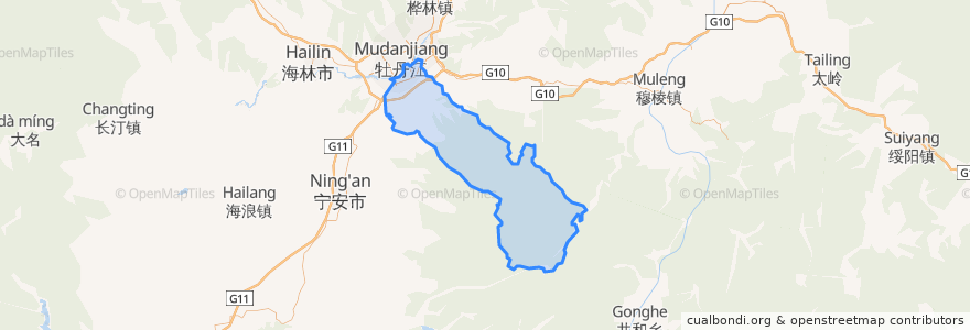 Mapa de ubicacion de 兴隆镇.