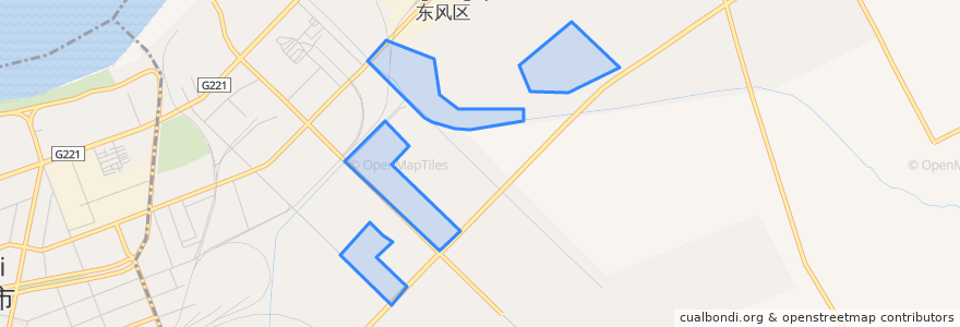 Mapa de ubicacion de Jiadong Subdistrict.