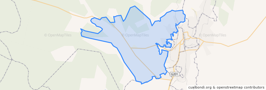 Mapa de ubicacion de Shuyuan.