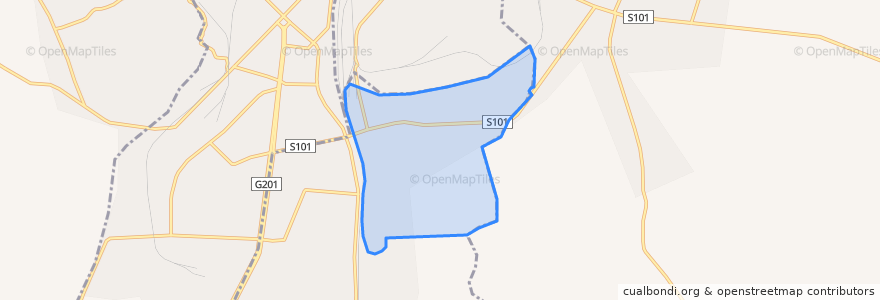 Mapa de ubicacion de Tiedong Subdistrict.