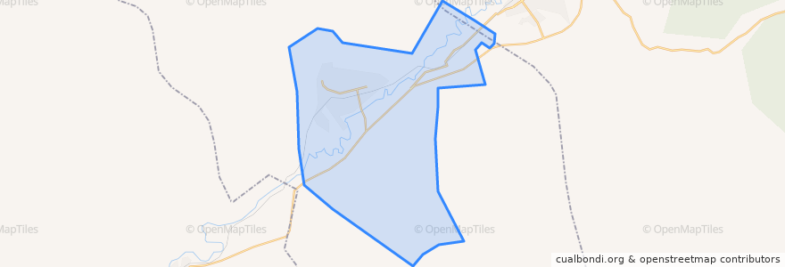 Mapa de ubicacion de Hongxing Subdistrict.