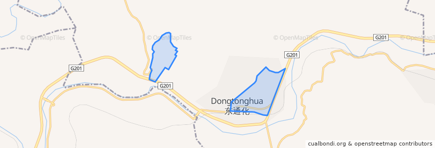 Mapa de ubicacion de 桃园街道.