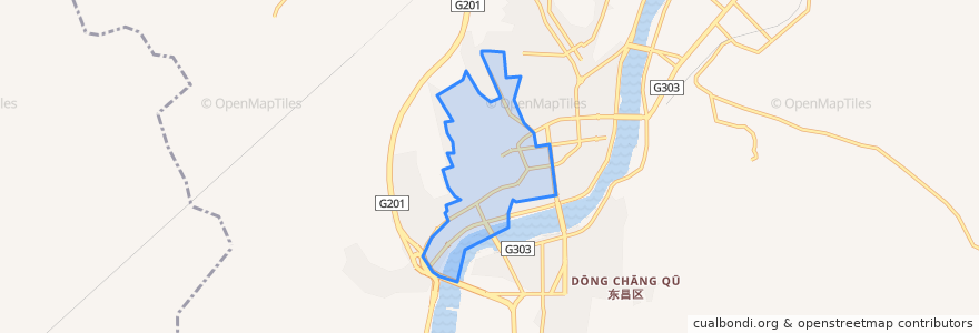 Mapa de ubicacion de Guangming Subdistrict.