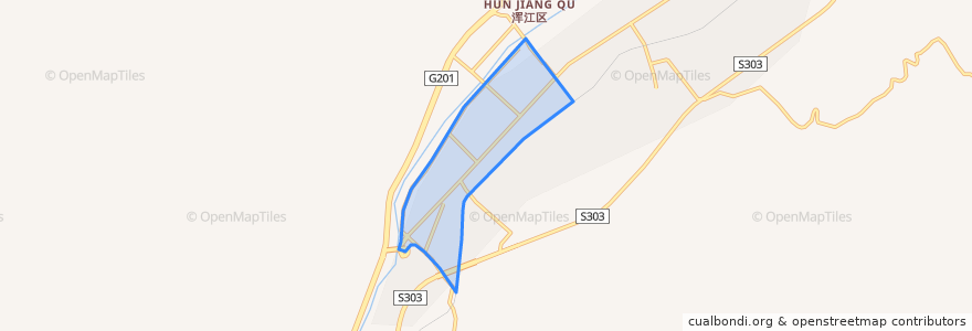 Mapa de ubicacion de 新建街道.