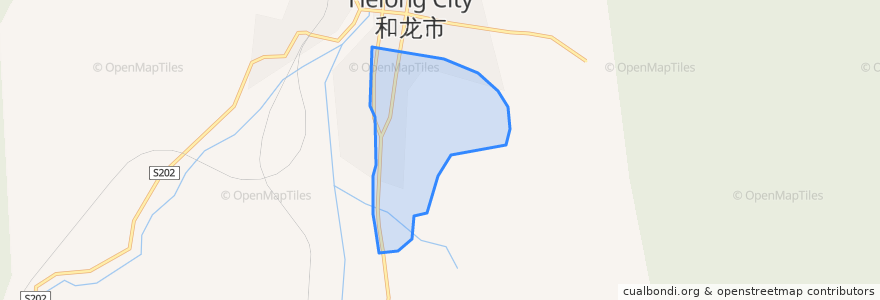 Mapa de ubicacion de 民慧街道 민혜가두.