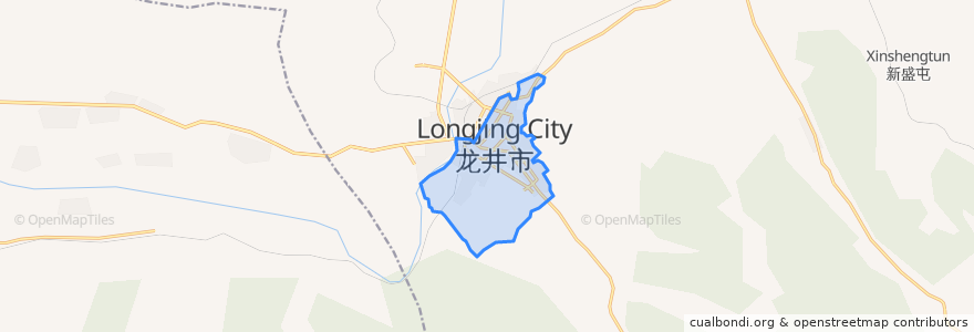 Mapa de ubicacion de 安民街道 안민가두.