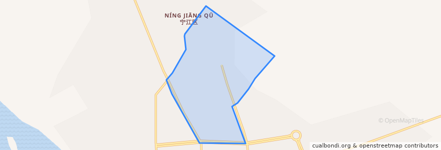 Mapa de ubicacion de Heping Subdistrict.