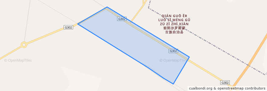 Mapa de ubicacion de Jianshe Subdistrict.