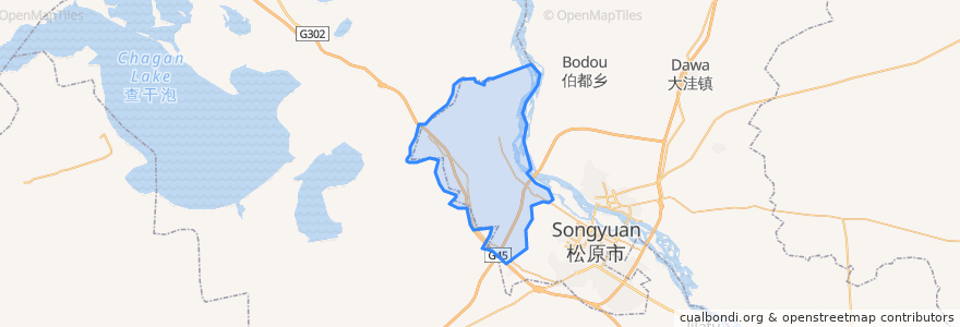 Mapa de ubicacion de Maoduzhan.