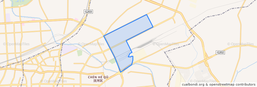 Mapa de ubicacion de Beihai Subdistrict.