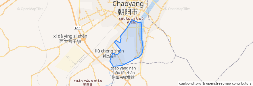 Mapa de ubicacion de 龙山街道.