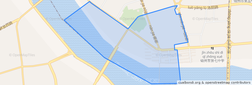 Mapa de ubicacion de 南街街道.