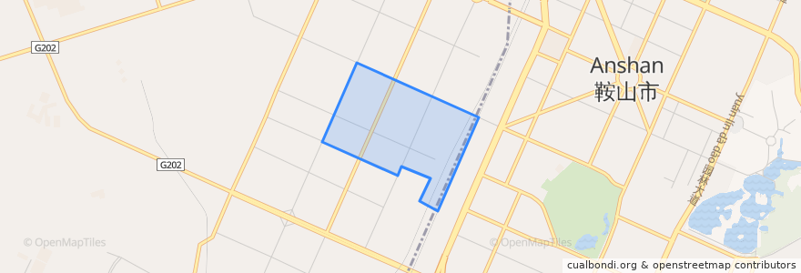 Mapa de ubicacion de 新陶官街道.