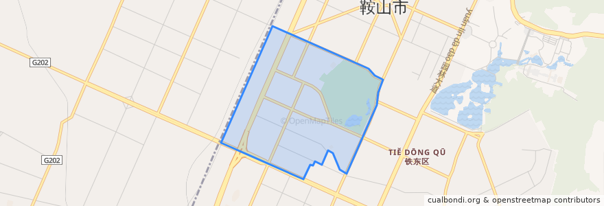 Mapa de ubicacion de Shannan Subdistrict.