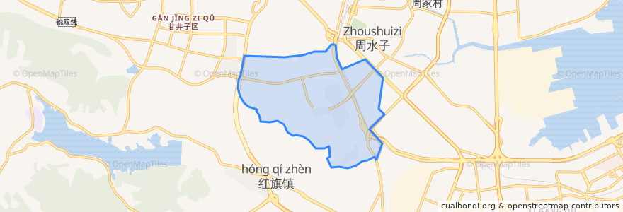 Mapa de ubicacion de Lijia Subdistrict.