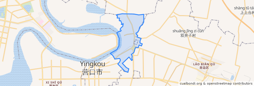 Mapa de ubicacion de 新建街道.