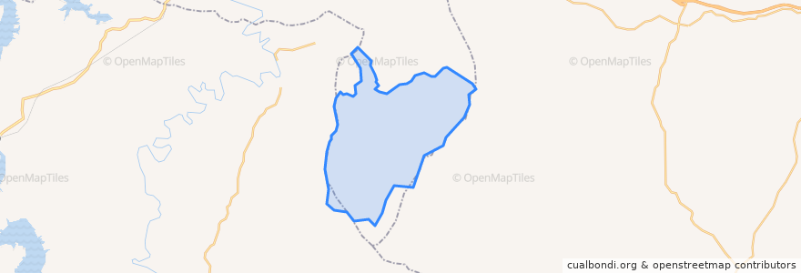 Mapa de ubicacion de Huajian.