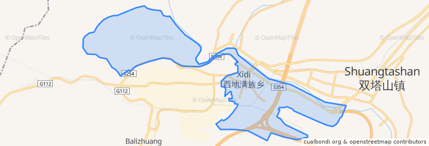 Mapa de ubicacion de Luanhe.