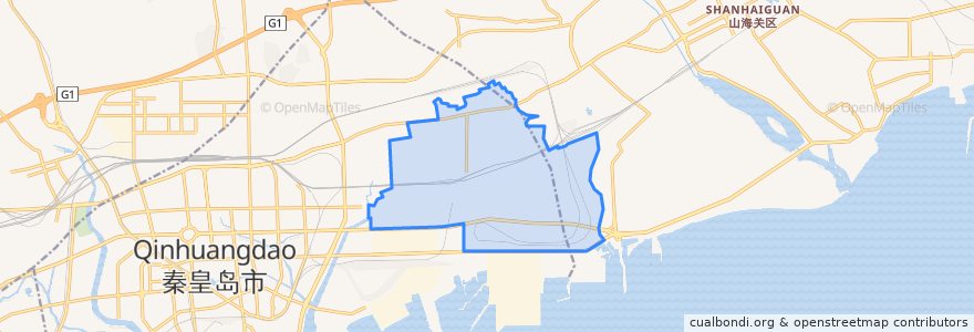 Mapa de ubicacion de 东港镇.