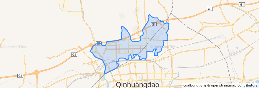 Mapa de ubicacion de 北部工业区.