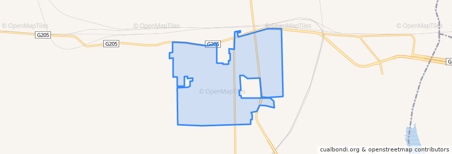 Mapa de ubicacion de Luanhe Subdistrict.
