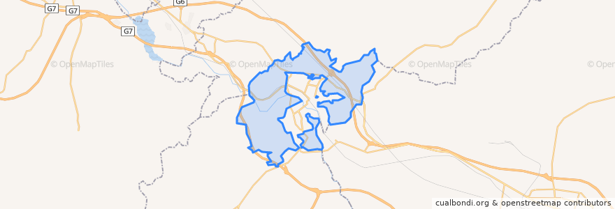 Mapa de ubicacion de Huayuan.