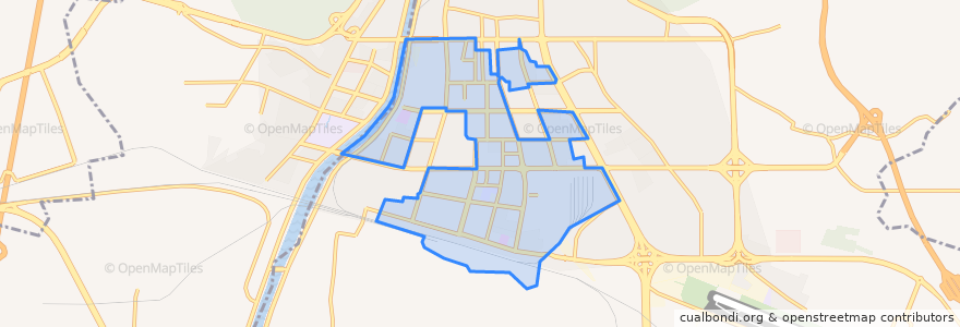 Mapa de ubicacion de Nanzhan Subdistrict.