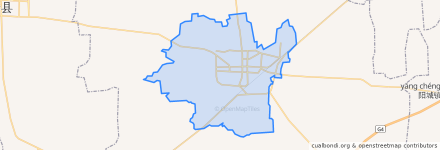 Mapa de ubicacion de Wangdu.