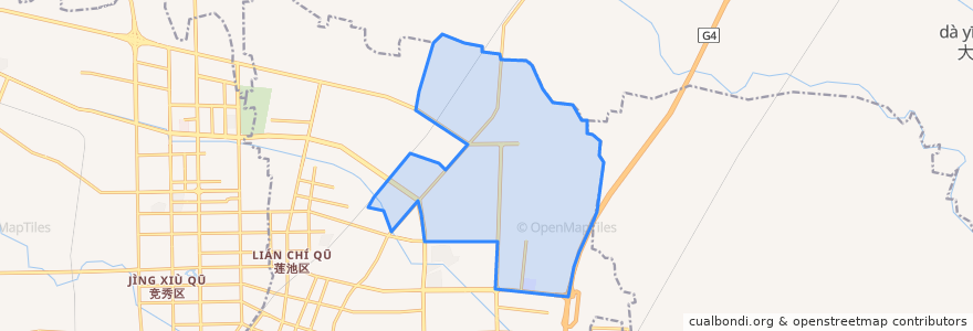 Mapa de ubicacion de Bailou.