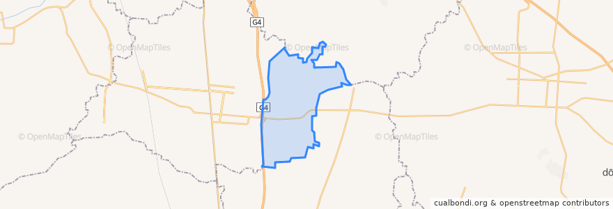 Mapa de ubicacion de 大营镇.