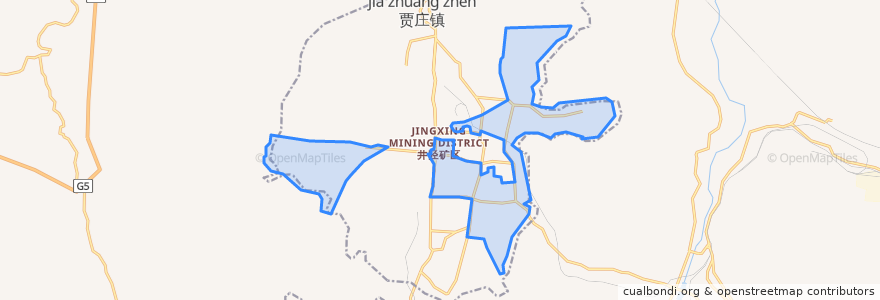 Mapa de ubicacion de Hengjian.