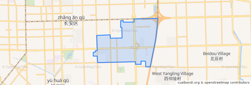 Mapa de ubicacion de 裕东街道.