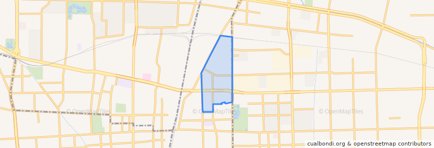 Mapa de ubicacion de Jian'an Subdistrict.