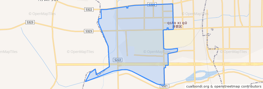 Mapa de ubicacion de Gangtielu Subdistrict.