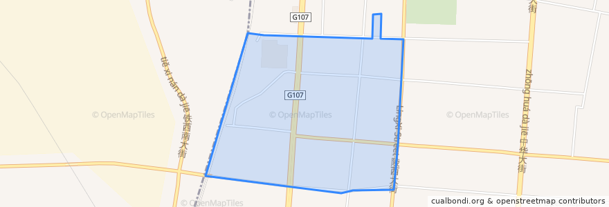 Mapa de ubicacion de Maoxi Subdistrict.