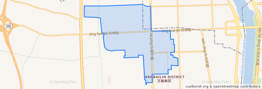 Mapa de ubicacion de Wanbolin Subdistrict.